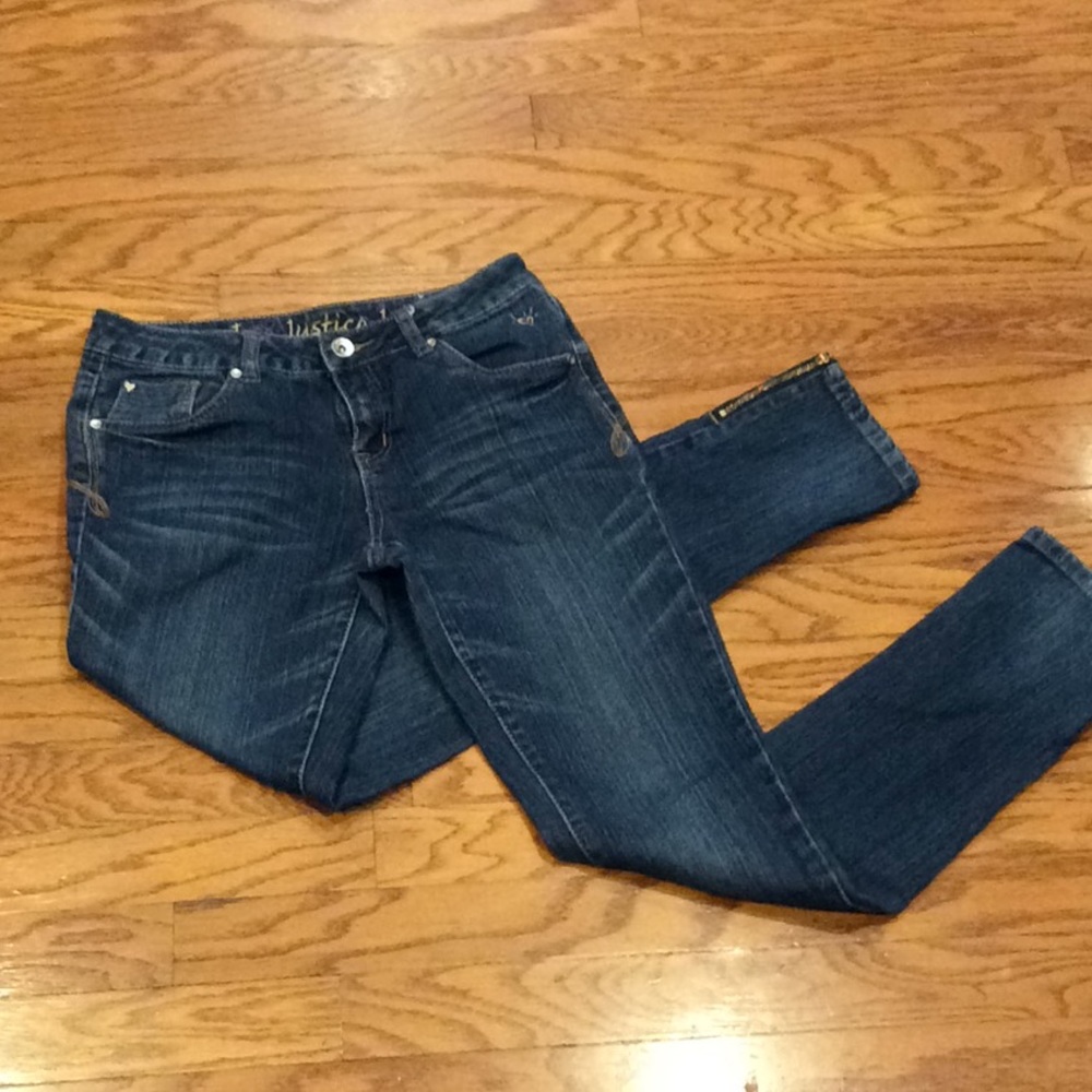 Justice skinny jeans